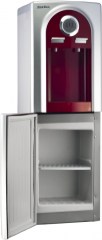 Кулер для воды Aqua Work 37-LD красный напольный со шкафчиком электронный